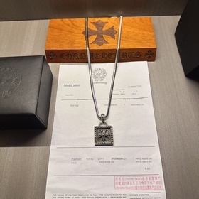 Ожерелье Chrome Hearts, последний тренд, с уникальным дизайном и 