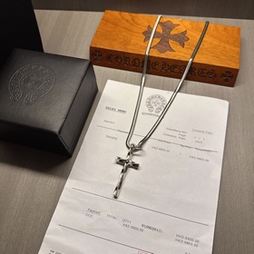 Ожерелье Chrome Hearts, последний тренд, с уникальным дизайном и 