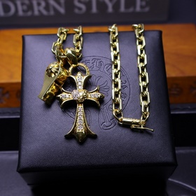 Ожерелье Chrome Hearts, последний тренд, с уникальным дизайном и 