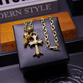 Ожерелье Chrome Hearts, последний тренд, с уникальным дизайном и 