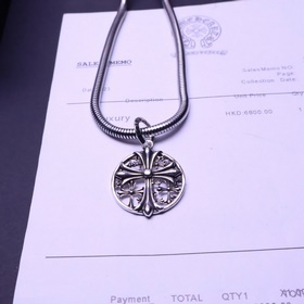Ожерелье Chrome Hearts, последний тренд, с уникальным дизайном и 