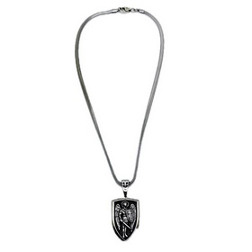 Ожерелье Chrome Hearts с уникальным дизайном и узором, отличающим