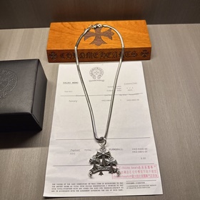 Ожерелье Chrome Hearts, последний тренд, с уникальным дизайном и 