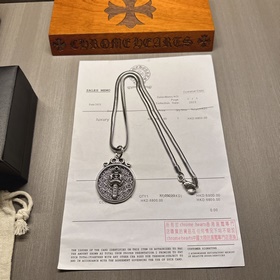Ожерелье Chrome Hearts, последний тренд, с уникальным дизайном и 