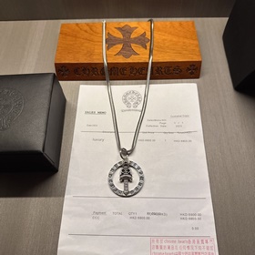 Ожерелье Chrome Hearts, последний тренд, с уникальным дизайном и 