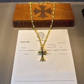 Ожерелье Chrome Hearts, последний тренд, с уникальным дизайном и 
