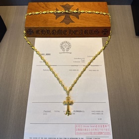 Ожерелье Chrome Hearts, последний тренд, с уникальным дизайном и 