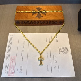 Ожерелье Chrome Hearts, последний тренд, с уникальным дизайном и 