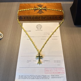 Ожерелье Chrome Hearts, последний тренд, с уникальным дизайном и 