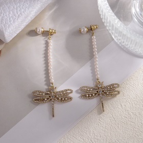 Dior · Диор Новые серьги-стрелкиз металла с эффектом обратного уд