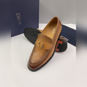 Новая осенняя коллекция Dior/Диор, мужские деловые туфли с низким
