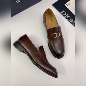 Новая осенняя коллекция Dior/Диор, мужские деловые туфли с низким