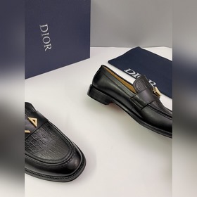 Новая осенняя коллекция Dior/Диор, мужские деловые туфли с низким