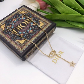 Диамантовое ожерелье DIOR. Высокое качество, точная копия оригина