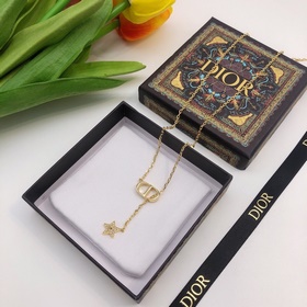 Диамантовое ожерелье DIOR. Высокое качество, точная копия оригина