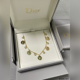 V-образный материал, разноцветный компас Dior [Двусторонняя] Брас