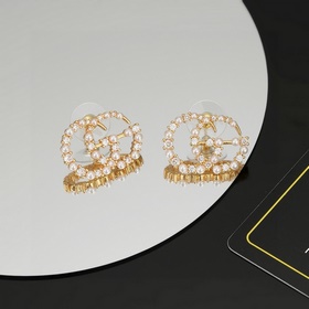 Gucci жемчужные серьги высокого качества, созданные для того, что