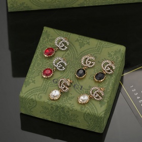 Популярные, известные, новые серьги Gucci. Модный бренд Gucci с и