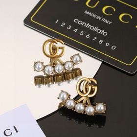 Существует красота под названием GUCCI [Сильный] Серьги GUCCI с д