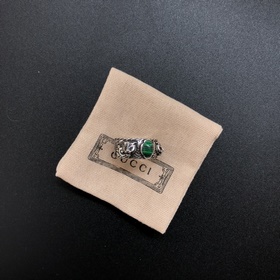 Кольцо Gucci с тигровой головой из меланита Для модных людей! Со