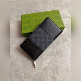 Новейший кожаный кошелек Gucci GG Supreme из высококачественного