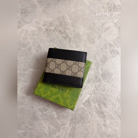 Новейший кожаный кошелек Gucci GG Supreme из высококачественного 