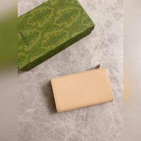 Новейший кожаный кошелек Gucci из натуральной телячьей кожи с дву
