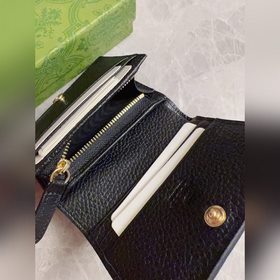 Новая серия GG Emblem, сверхмягкий кожаный кошелек/картодержатель