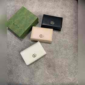 Новейший кожаный кошелек Gucci из оригинальной фабрики, изготовле