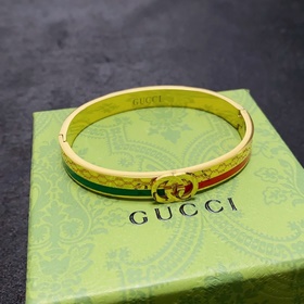 Браслет Gucci с двойным логотипом G, сверхпрочный, блестящий, с п
