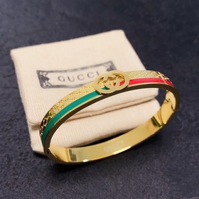 Браслет Gucci с двойным логотипом G, сверхпрочный, блестящий, с п
