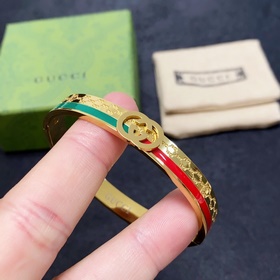 Браслет Gucci с двойным логотипом G, сверхпрочный, блестящий, с п