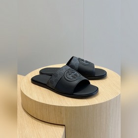 Gucci, мужские шлепанцы Lido с перекрещивающимися ремешками двойн
