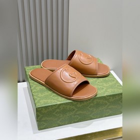 Мужские шлепанцы Gucci Lido с перекрещивающимися ремешками двойны