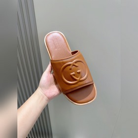 Мужские шлепанцы Gucci Lido с перекрещивающимися ремешками двойны