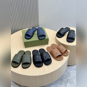 Мужские шлепанцы Gucci Lido с перекрещивающимися ремешками двойны