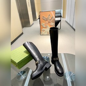 15-дюймовые ботинки Gucci из новой осенне-зимней коллекции Оригин