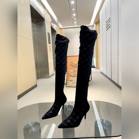 Раннее весна 2025 года, новинка от GuCci, удлиняющие ноги эластич