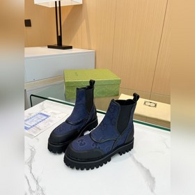 Ботинки Gucci из парусины 2025, точная копия оригинала. Подходят 