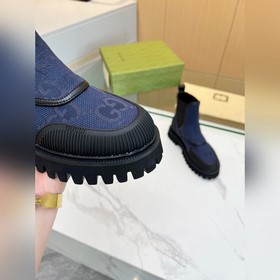Ботинки Gucci из парусины 2025, точная копия оригинала. Подходят 