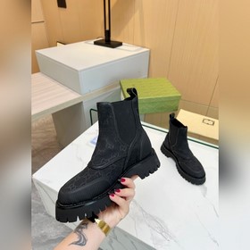 Ботинки Gucci из парусины 2025, точная копия оригинала. Подходят 