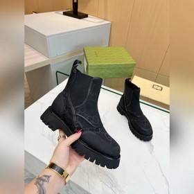 Ботинки Gucci из парусины 2025, точная копия оригинала. Подходят