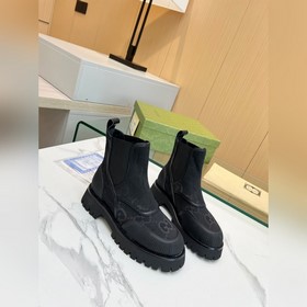 Ботинки Gucci из парусины 2025, точная копия оригинала. Подходят 