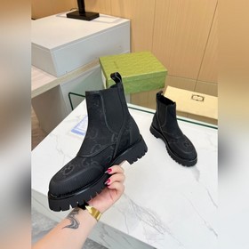 Ботинки Gucci из парусины 2025, точная копия оригинала. Подходят 