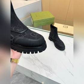 Ботинки Gucci из парусины 2025, точная копия оригинала. Подходят 