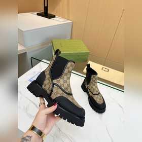 Ботинки Gucci из парусины 2025, точная копия оригинала. Подходят