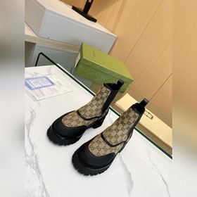 Ботинки Gucci из парусины 2025, точная копия оригинала. Подходят 