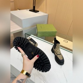 Ботинки Gucci из парусины 2025, точная копия оригинала. Подходят 