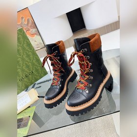 Женская обувь Женская одежда Осень-зима GUCCI 8-дюймовые ботильон
