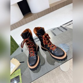 Женская обувь Женская одежда Осень-зима GUCCI 8-дюймовые ботильон